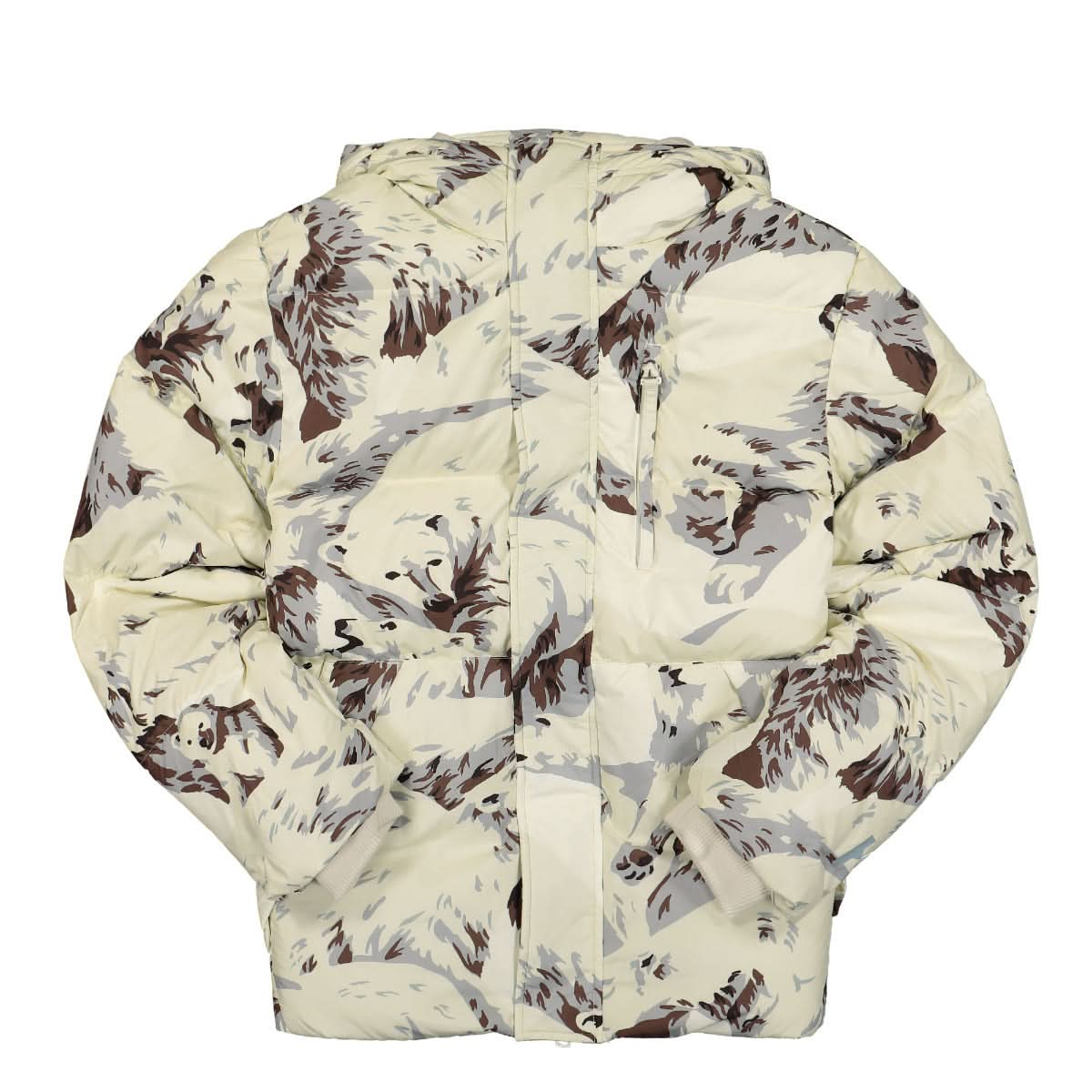 KENZO Polar Bear Down Jacket Beige Detail view 1 | Gate