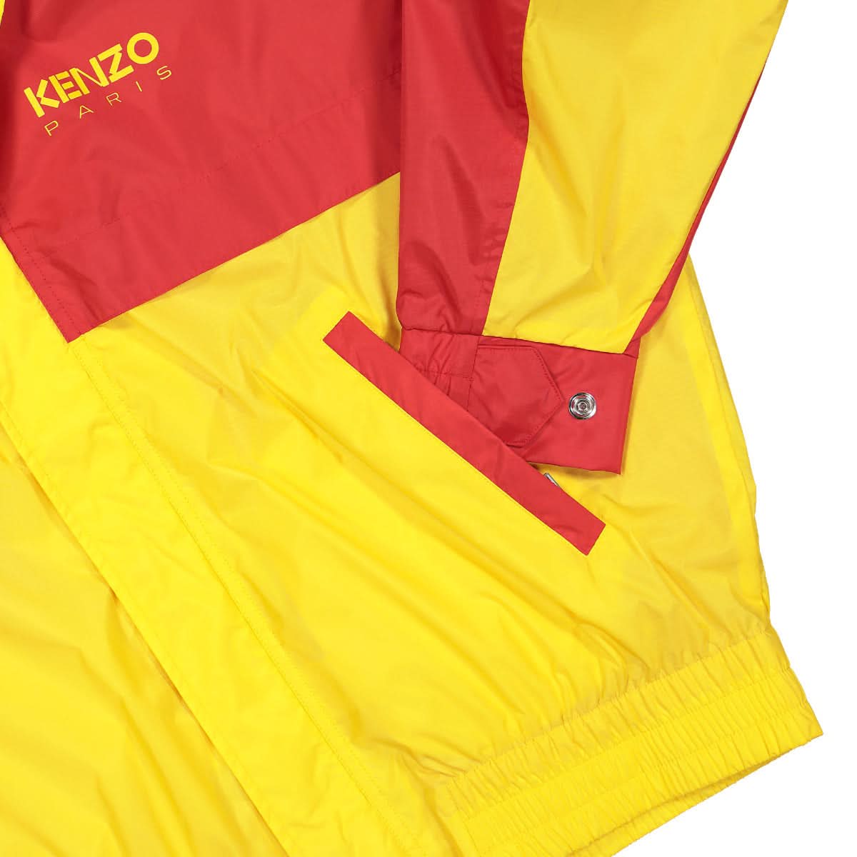 KENZO Windbreaker Yellow,Red Detail view 4 | Gate