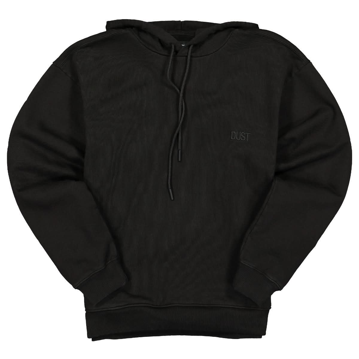 Dust One Neg Hoodie Black Detail view 1 | Gate