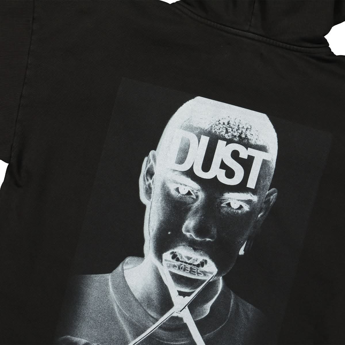 Dust One Neg Hoodie Black Detail view 5 | Gate