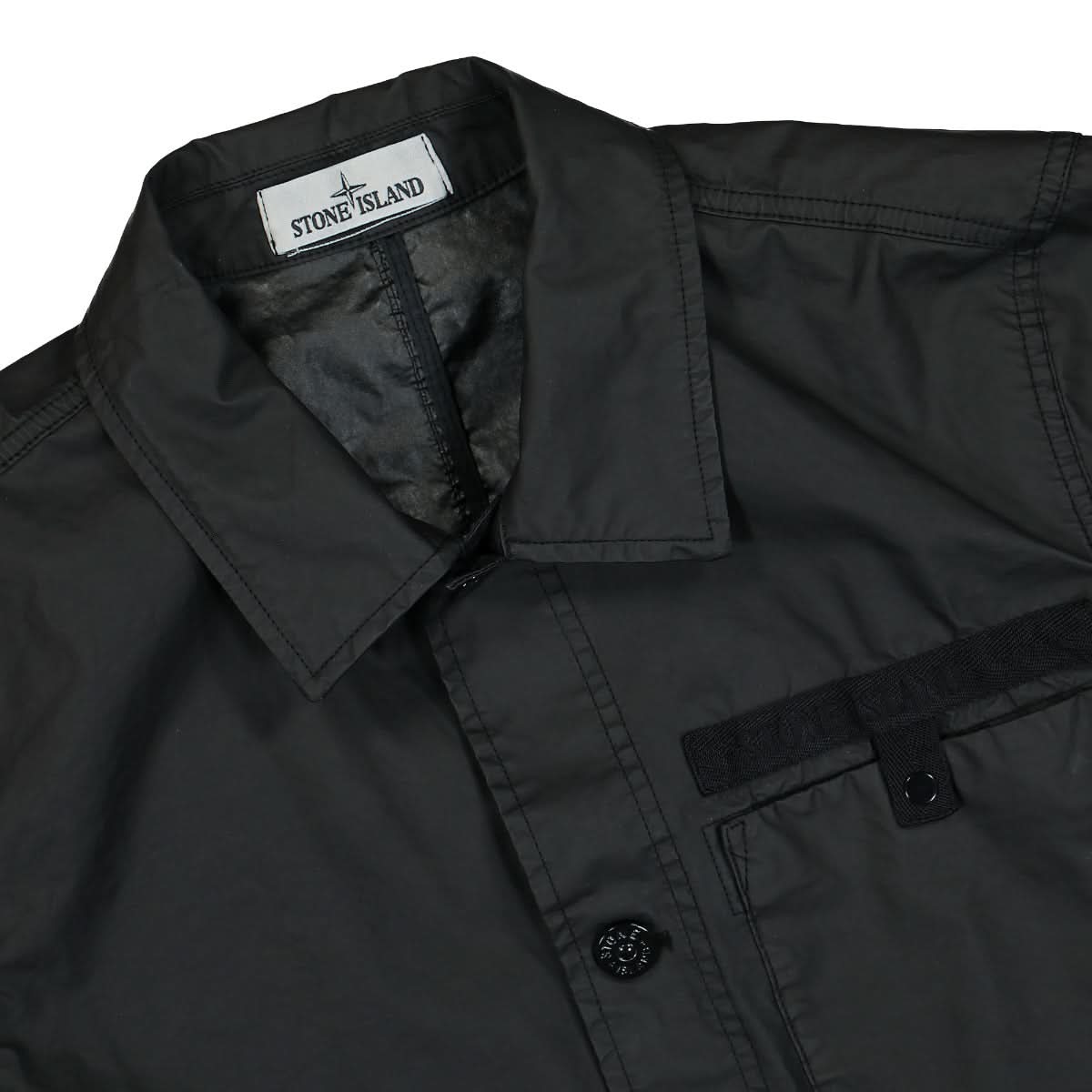 Stone Island Jacket Black Detail view 3 | Gate