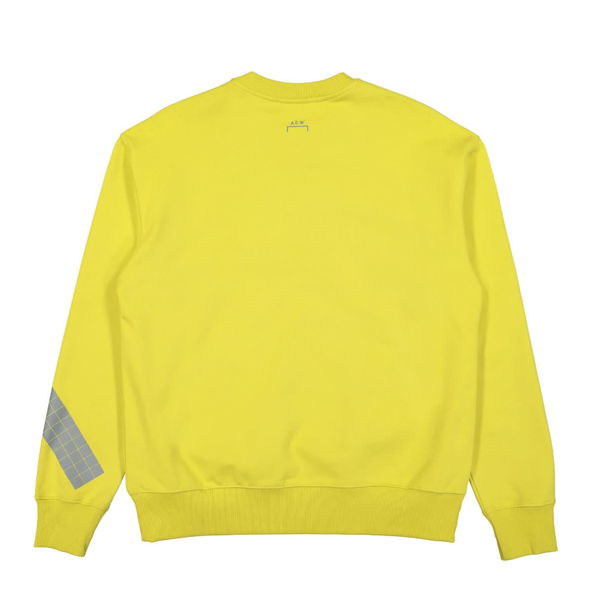 A COLD WALL Infographic Crewneck Yellow Detail view 2 | Gate