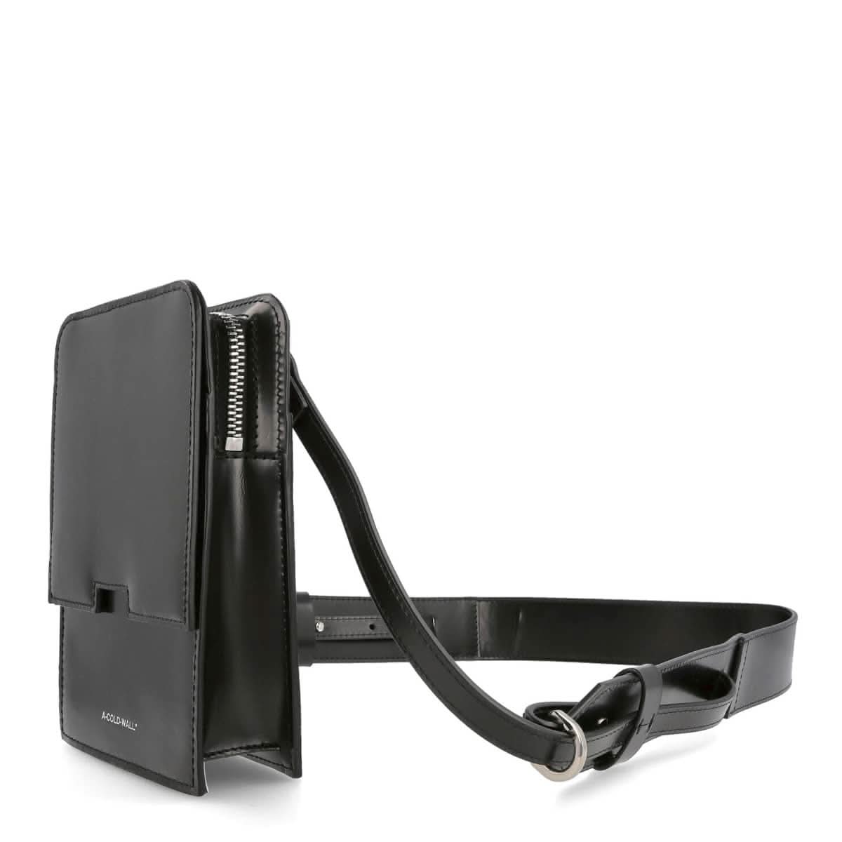 A COLD WALL Cubist Corss Body Pouch Black Detail view 4 | Gate