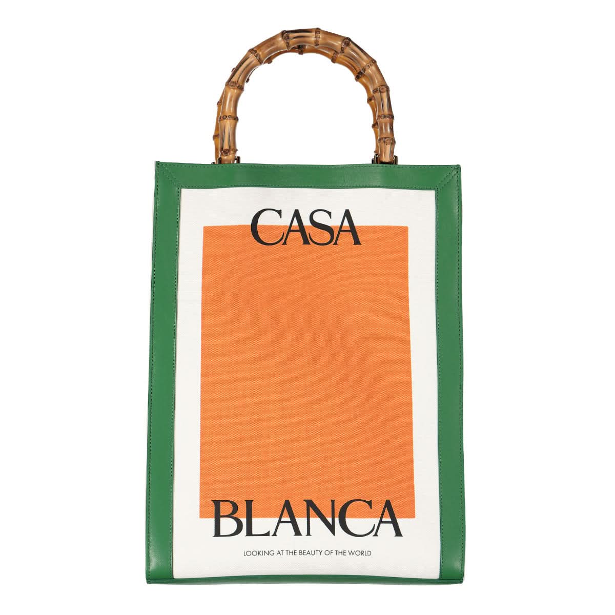 Casablanca Canvas Tote Multicolor Detail view 1 | Gate