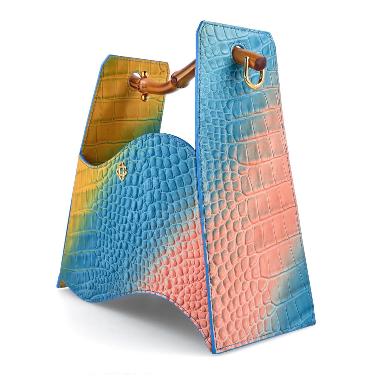 Casablanca Leather Wave Bag Multicolor Detail view 5 | Gate