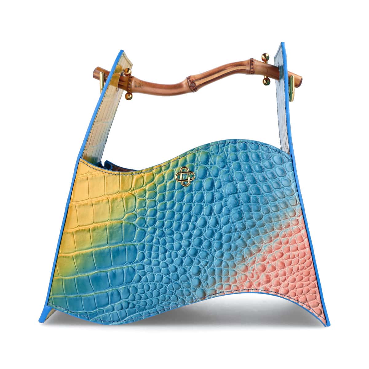 Casablanca Leather Wave Bag Multicolor Detail view 2 | Gate