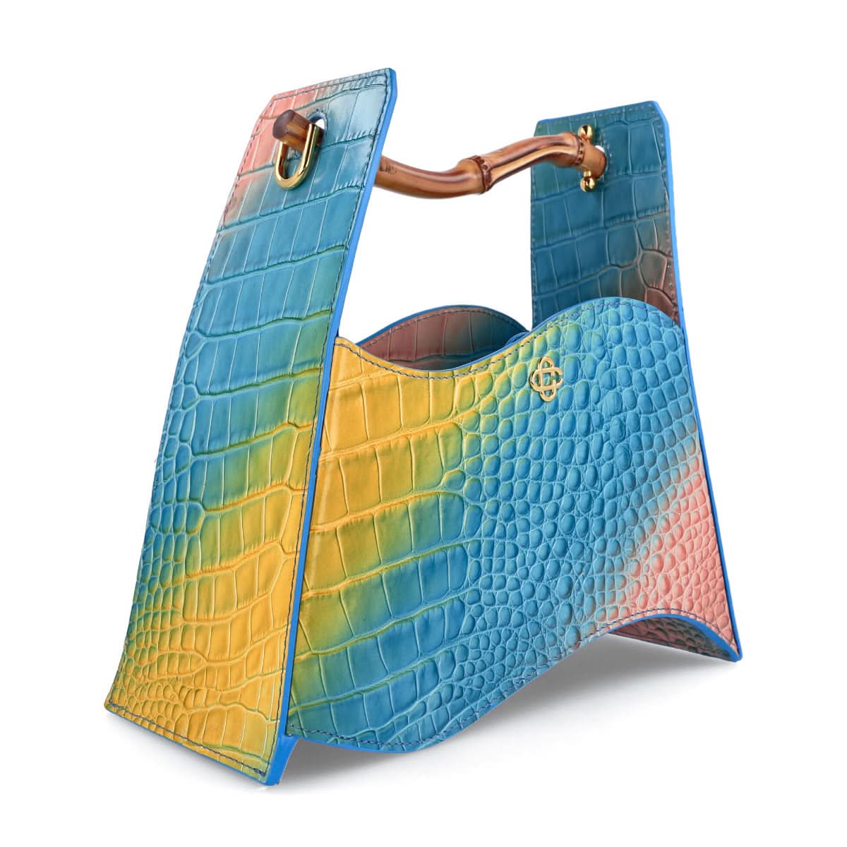 Casablanca Leather Wave Bag Multicolor Detail view 3 | Gate