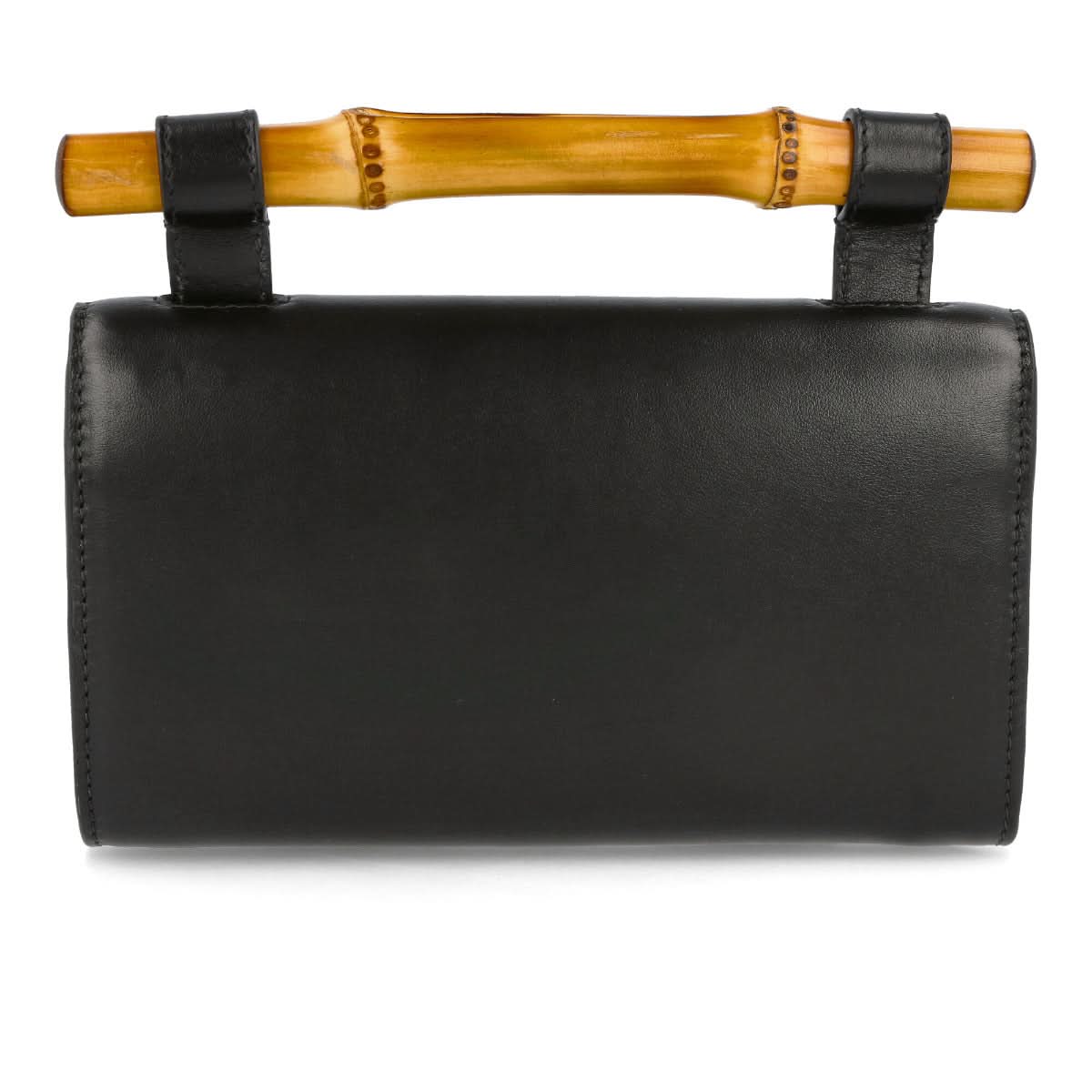 Casablanca Leather Wristlet Black Detail view 2 | Gate