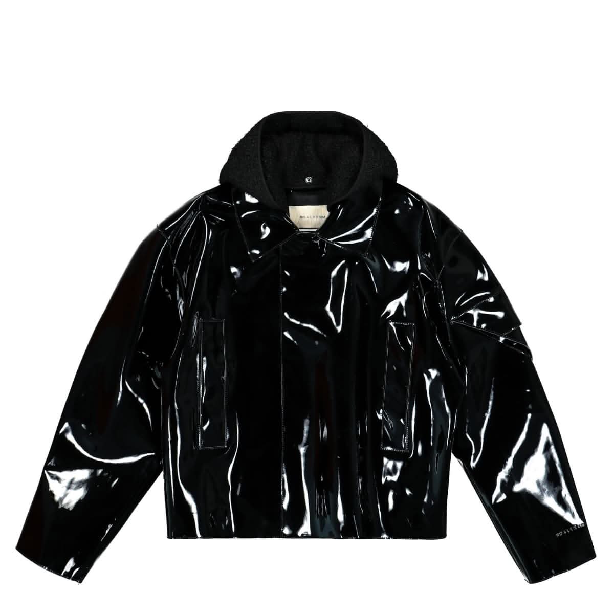 1017 Alyx 9SM PVC Scout Jacket Black Detail view 1 | Gate