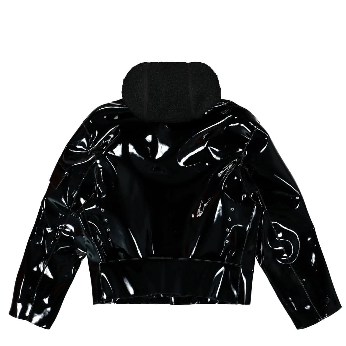 1017 Alyx 9SM PVC Scout Jacket Black Detail view 1 | Gate