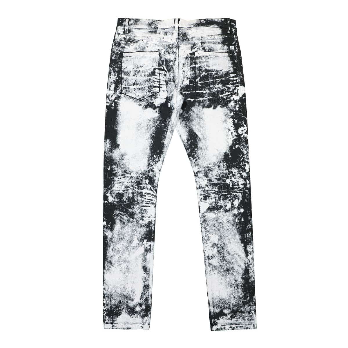 1017 Alyx 9SM 5 Pocket Treated Skinny Jean Black,White Detail view 4 | Gate