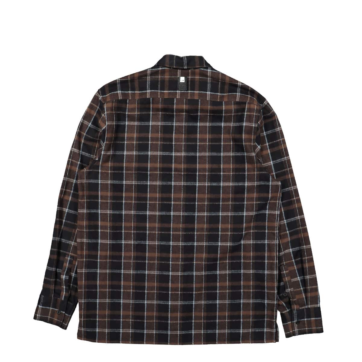 1017 Alyx 9SM Plaid Logo Shirt Black,Brown Detail view 2 | Gate