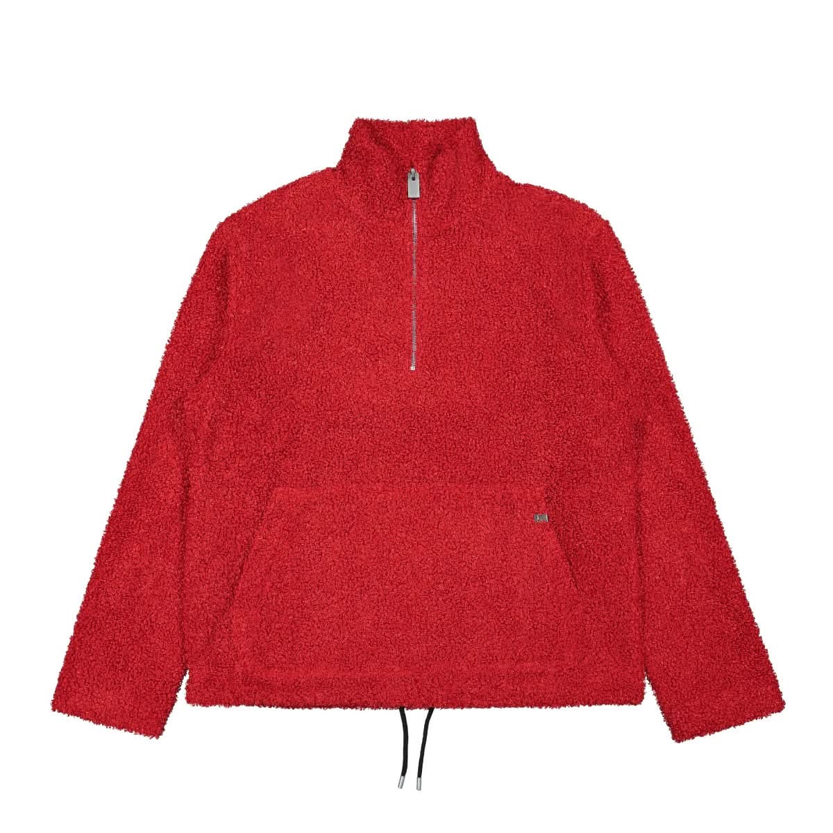 1017 Alyx 9SM Boucle Zip Sweatshirt Red Detail view 1 | Gate