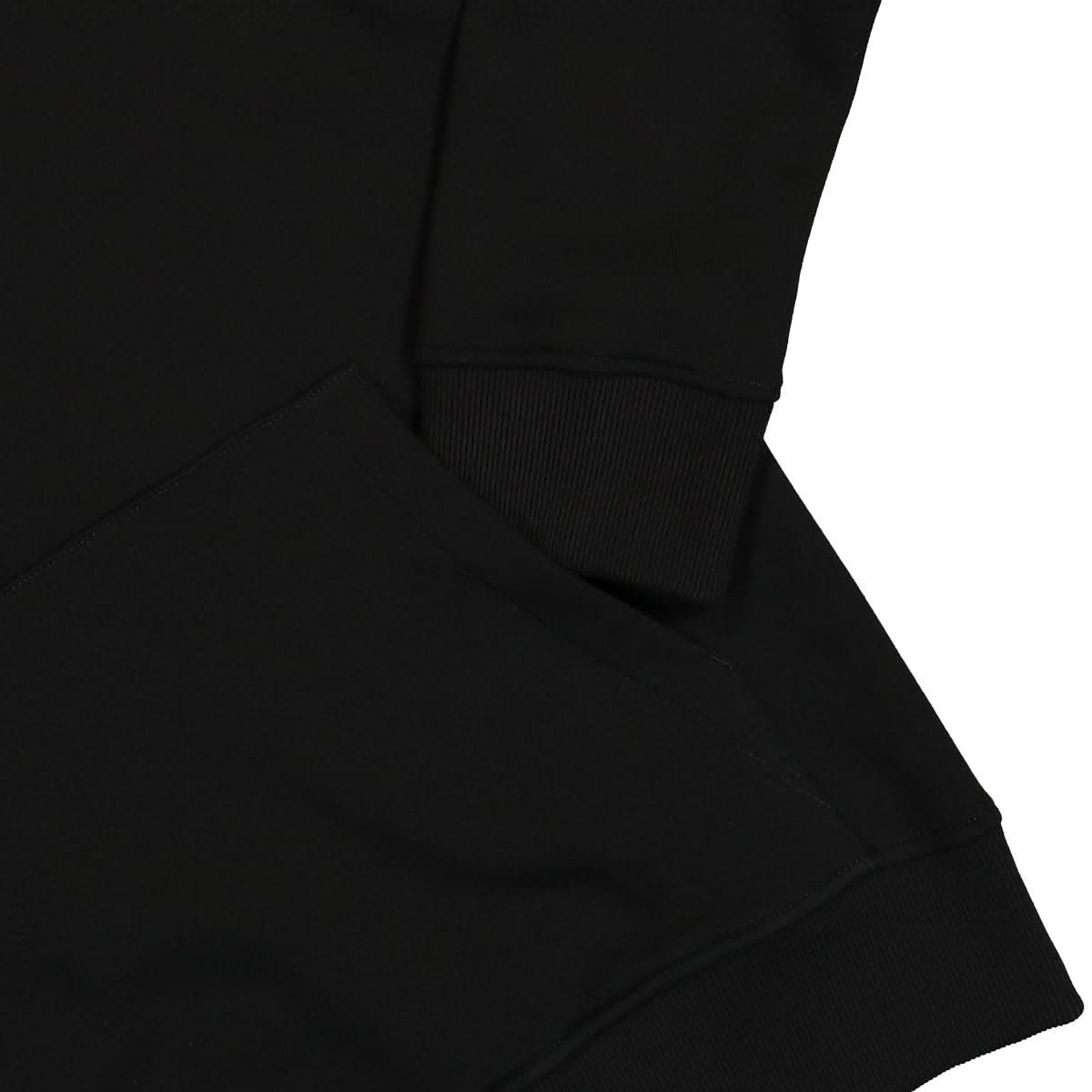 1017 Alyx 9SM Metal Buckle Collar Hoodie Black Detail view 4 | Gate
