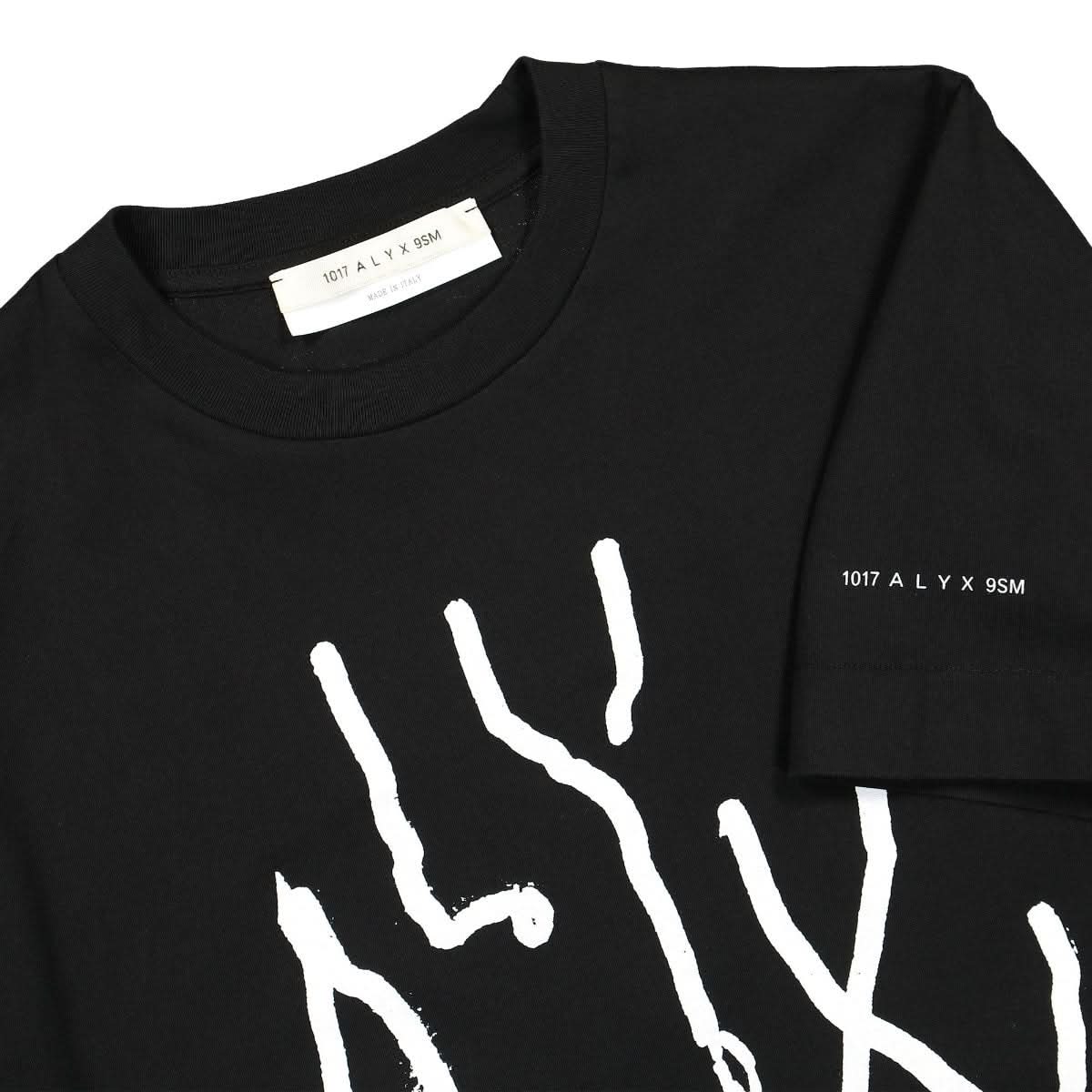 1017 Alyx 9SM S/S Graphic T-Shirt Black Detail view 3 | Gate