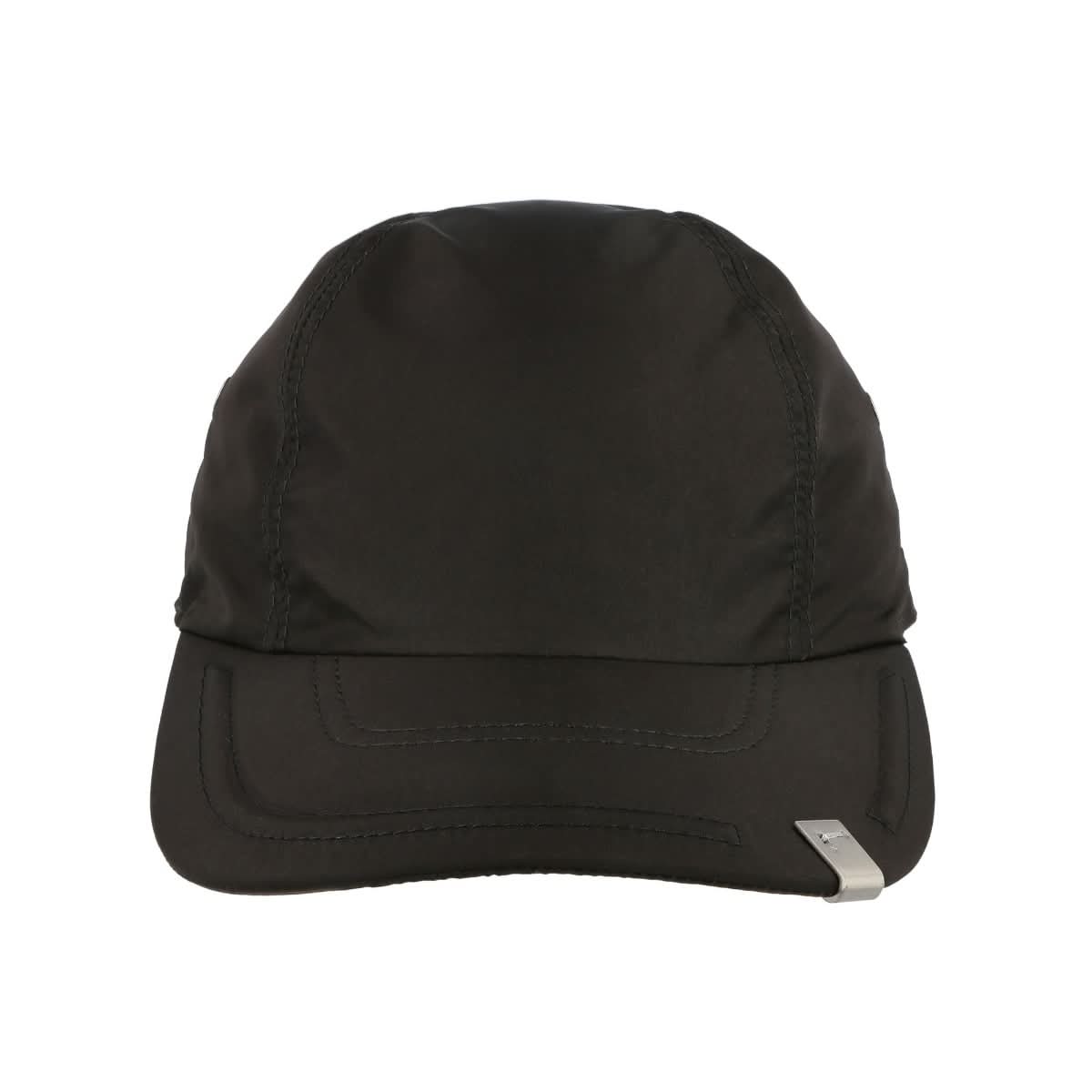 1017 Alyx 9SM Lightweight Lightercap Hat Black Detail view 4 | Gate