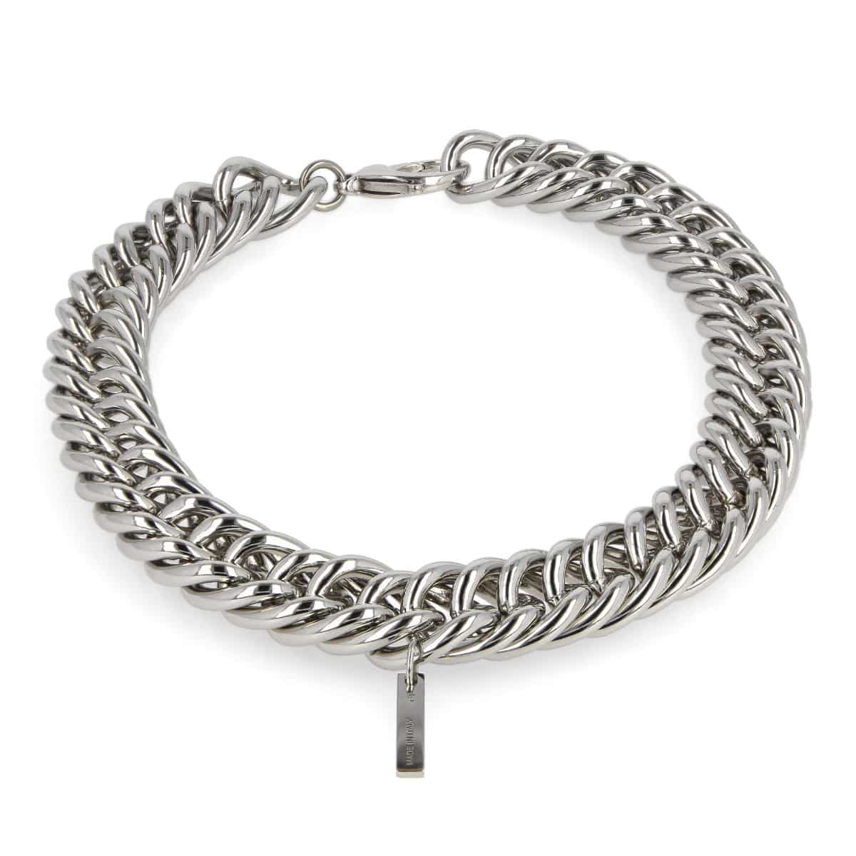 1017 Alyx 9SM Chunky Chain Necklace Silver Detail view 1 | Gate