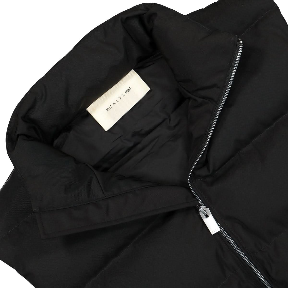 1017 Alyx 9SM Puffer Vest - X Black Detail view 3 | Gate