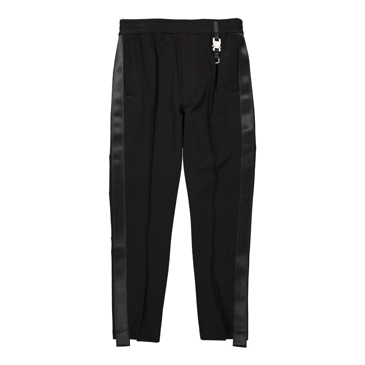 1017 Alyx 9SM Trackpant-1 Black Detail view 1 | Gate