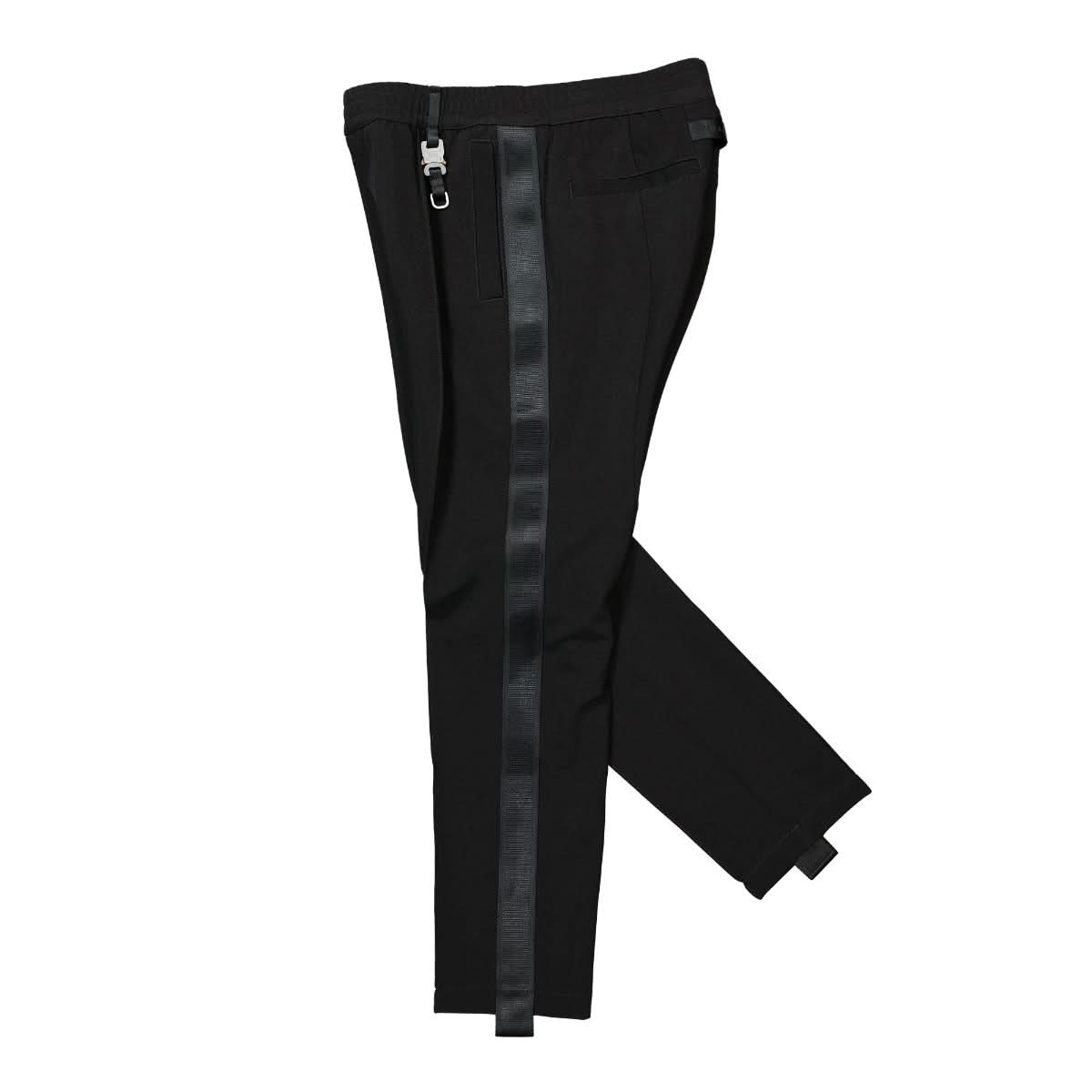 1017 Alyx 9SM Trackpant-1 Black Detail view 3 | Gate