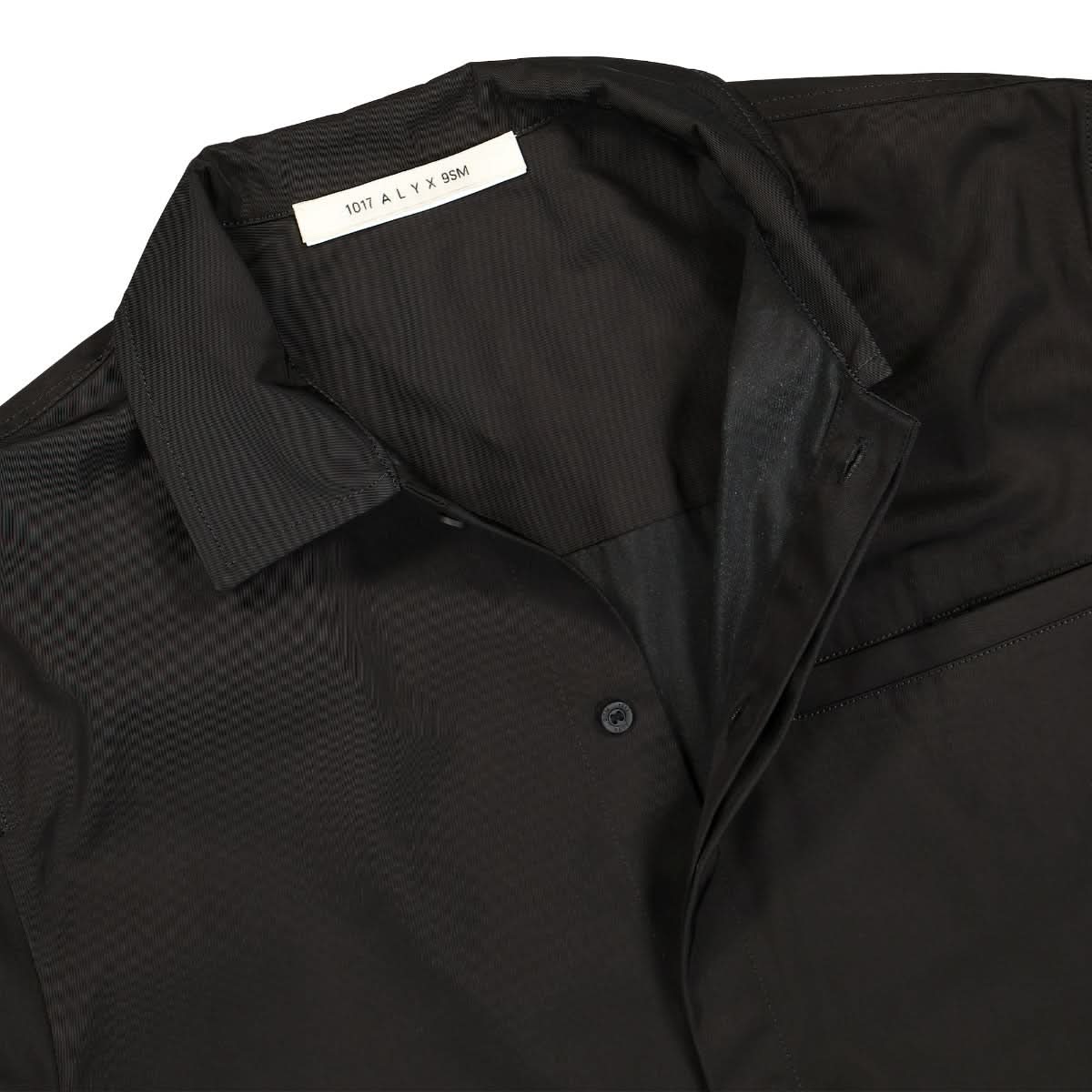 1017 Alyx 9SM Shirt-2 Black Detail view 3 | Gate