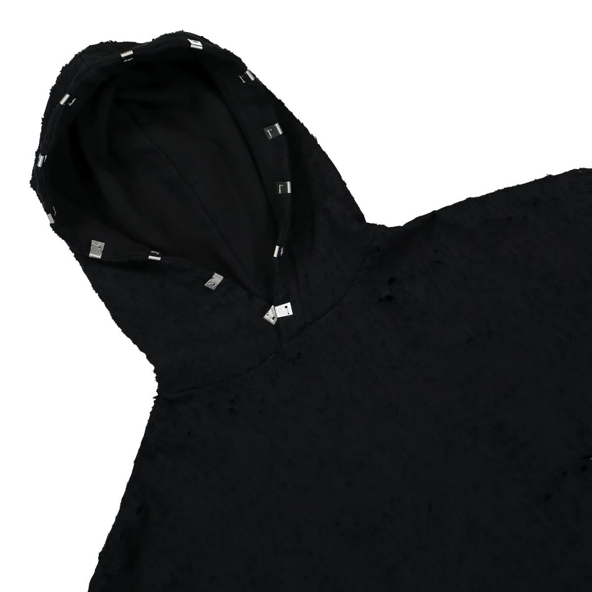 1017 Alyx 9SM Multi Lightercap Hoodie Black Detail view 3 | Gate