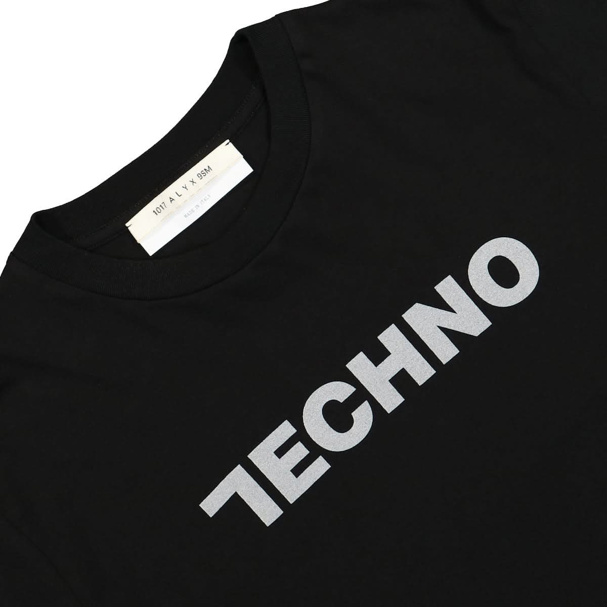 1017 Alyx 9SM Techno S/S Tee Black Detail view 3 | Gate