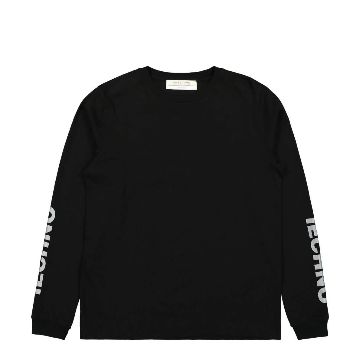 1017 Alyx 9SM Techno L/S Tee Black Detail view 1 | Gate