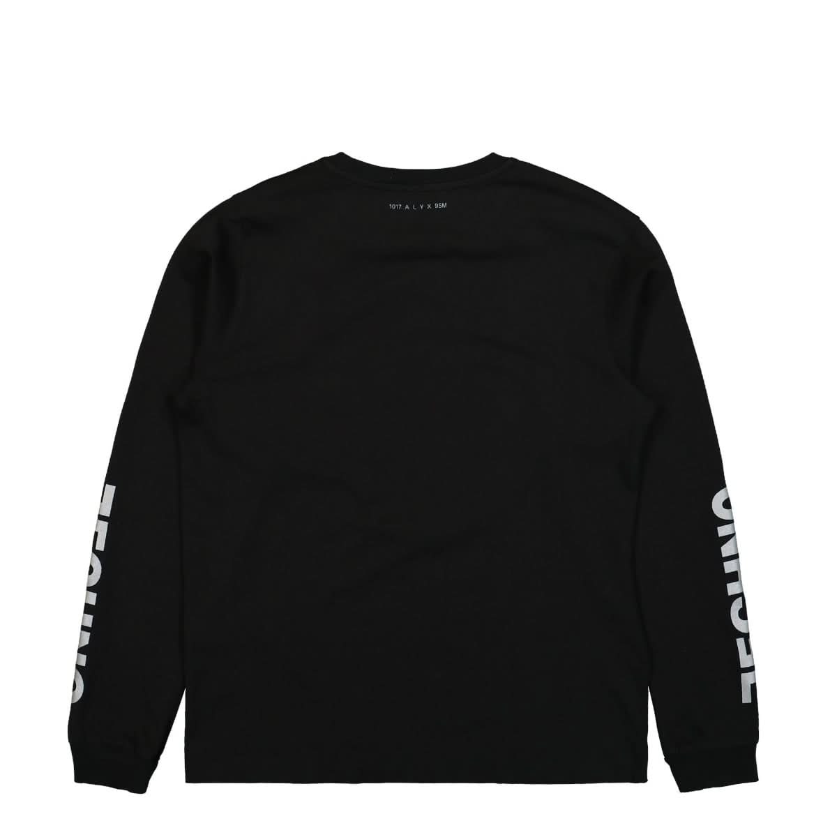 1017 Alyx 9SM Techno L/S Tee Black Detail view 1 | Gate