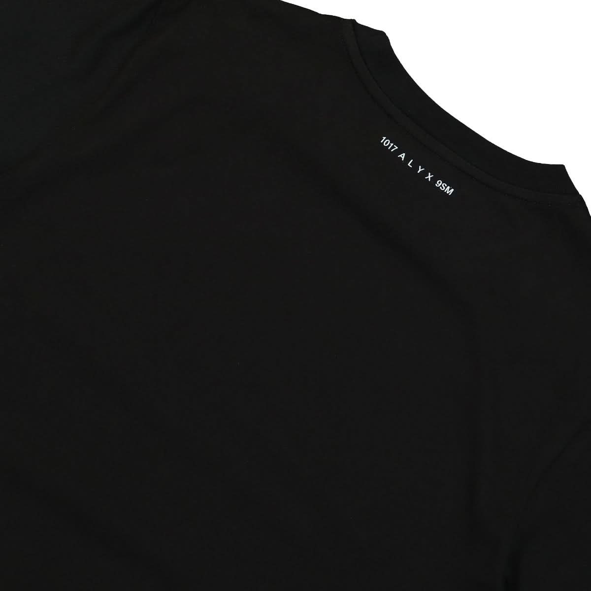 1017 Alyx 9SM Icon Face S/S Tee Black Detail view 4 | Gate