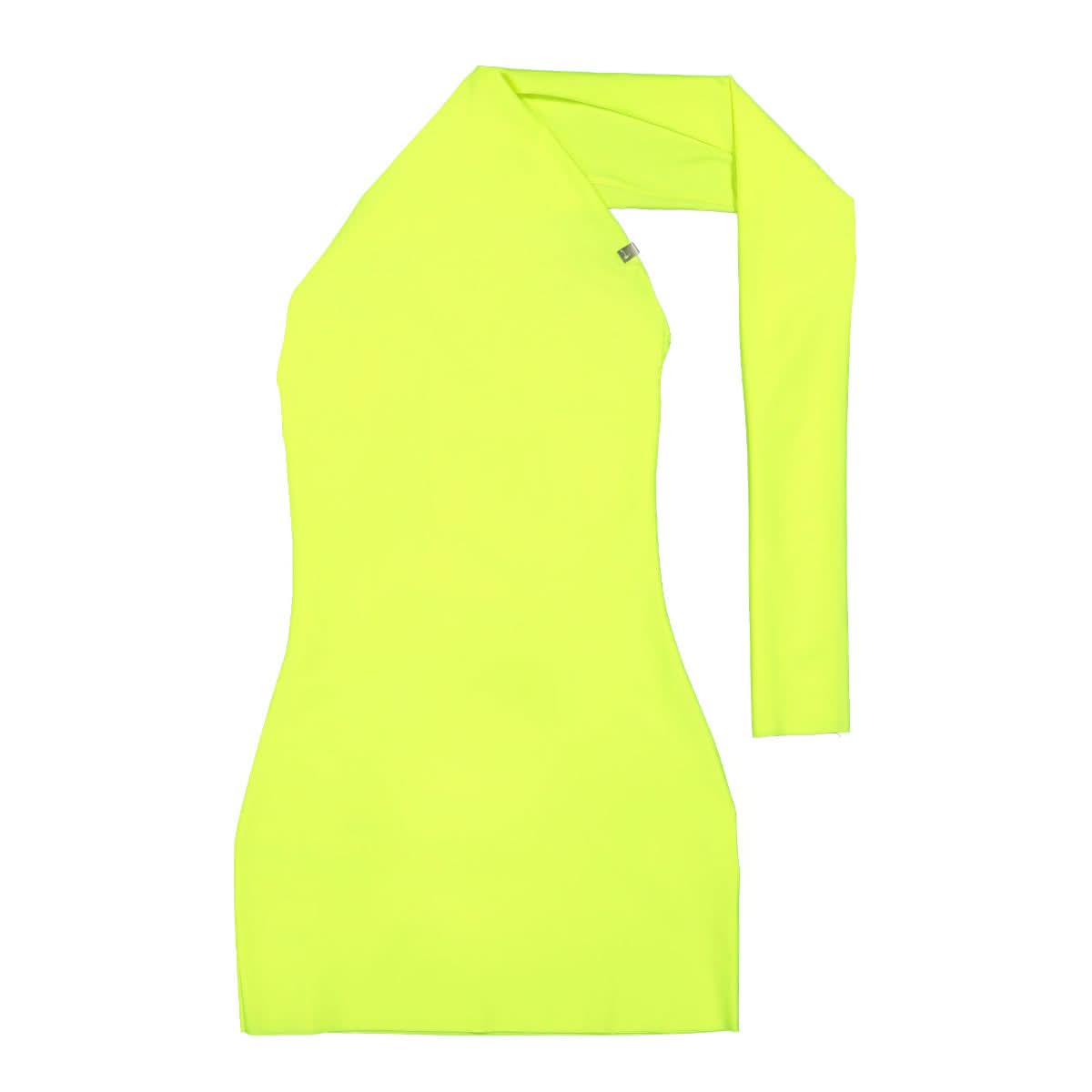 1017 Alyx 9SM Single Sleeve Dress Yellow Detail view 1 | Gate