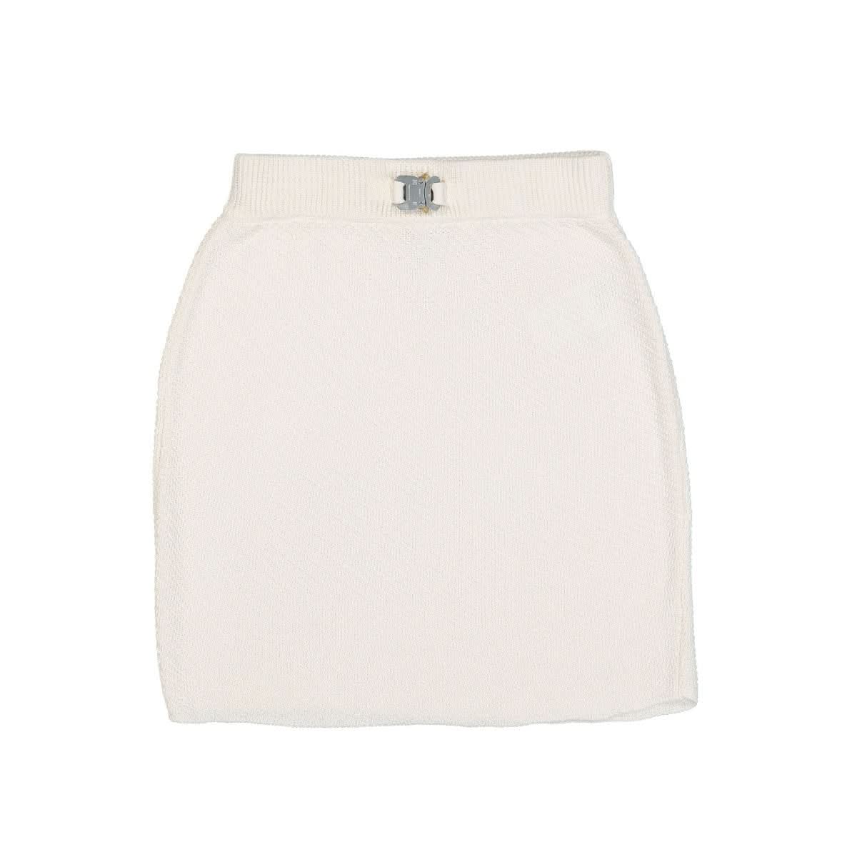 1017 Alyx 9SM Knit Buckle Skirt Beige,White Detail view 1 | Gate