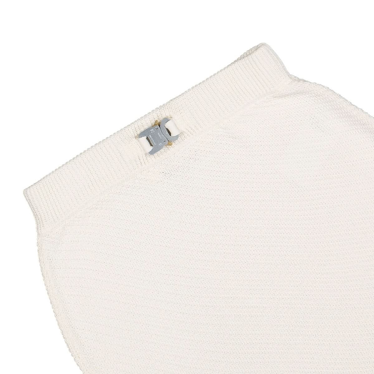 1017 Alyx 9SM Knit Buckle Skirt Beige,White Detail view 3 | Gate