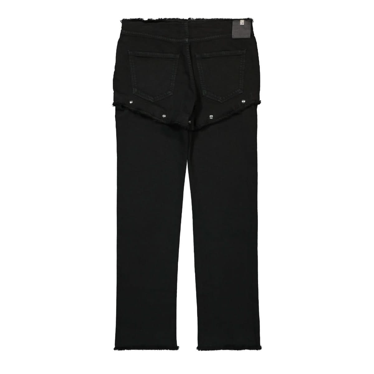 1017 Alyx 9SM Snap Off Jean Black Detail view 1 | Gate
