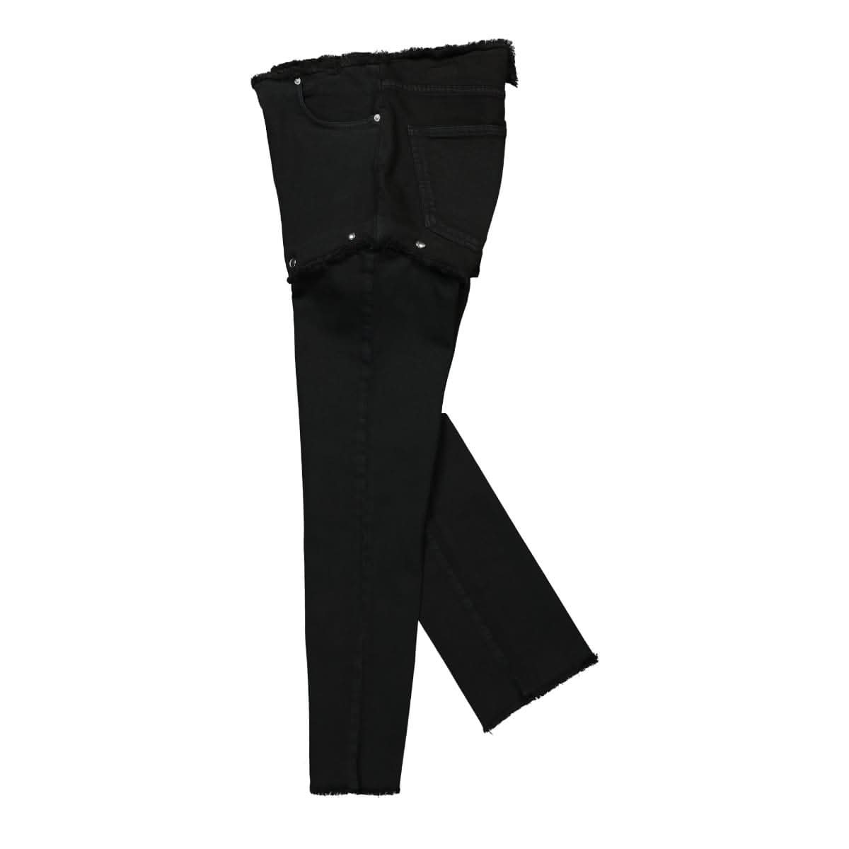 1017 Alyx 9SM Snap Off Jean Black Detail view 3 | Gate