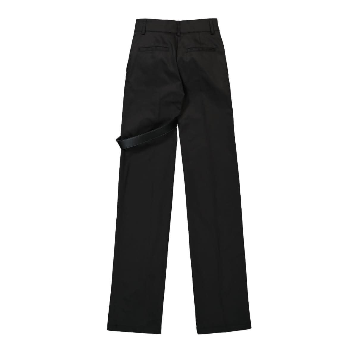 1017 Alyx 9SM Bondage Harness Pant Black Detail view 1 | Gate