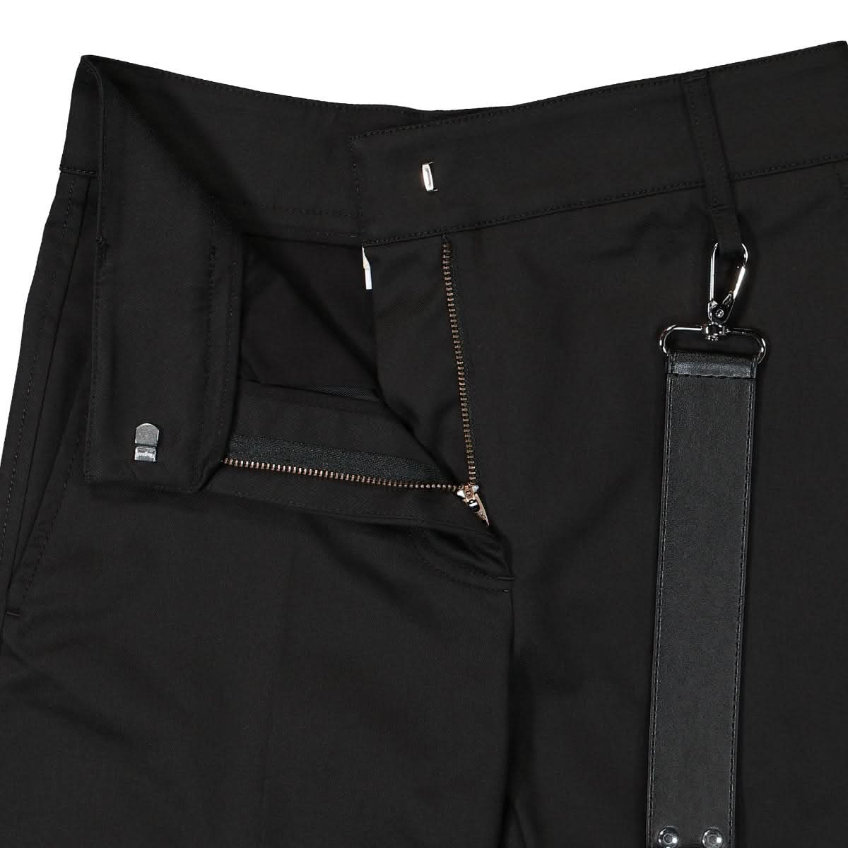 1017 Alyx 9SM Bondage Harness Pant Black Detail view 4 | Gate