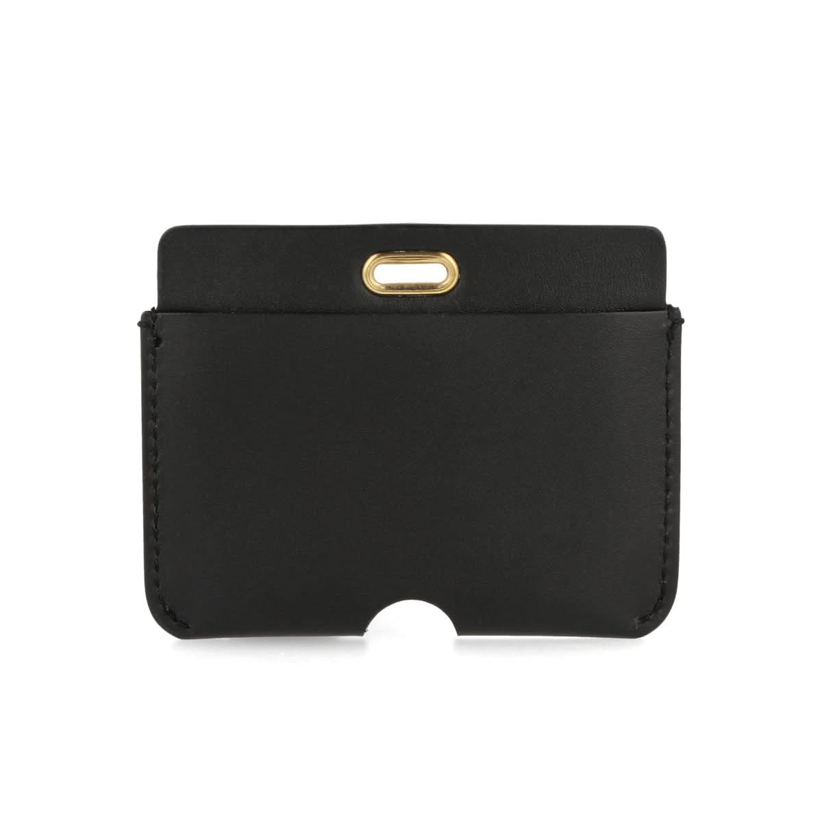 JW Anderson Cardholder with Silicone Strap Black Detail view 2 | Gate