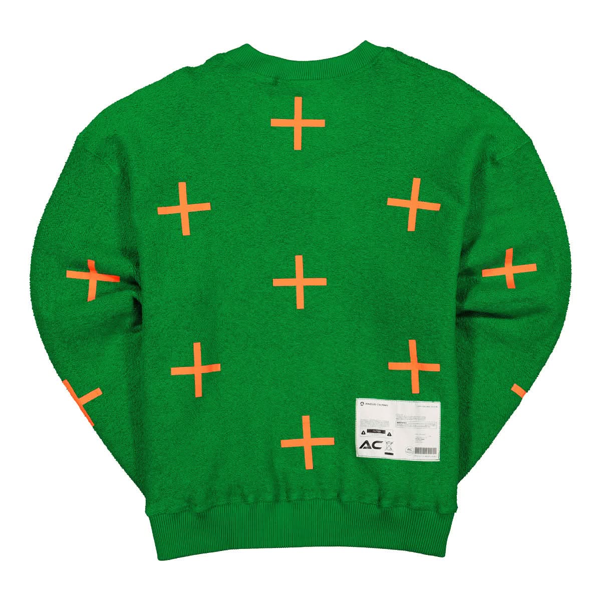 Angus Chiang Keying Longsleeve Sweater Green Detail view 1 | Gate