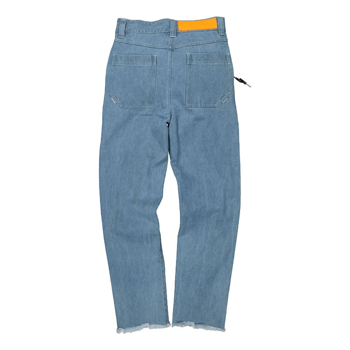 Angus Chiang Classic Straight Jeans Blue Detail view 1 | Gate