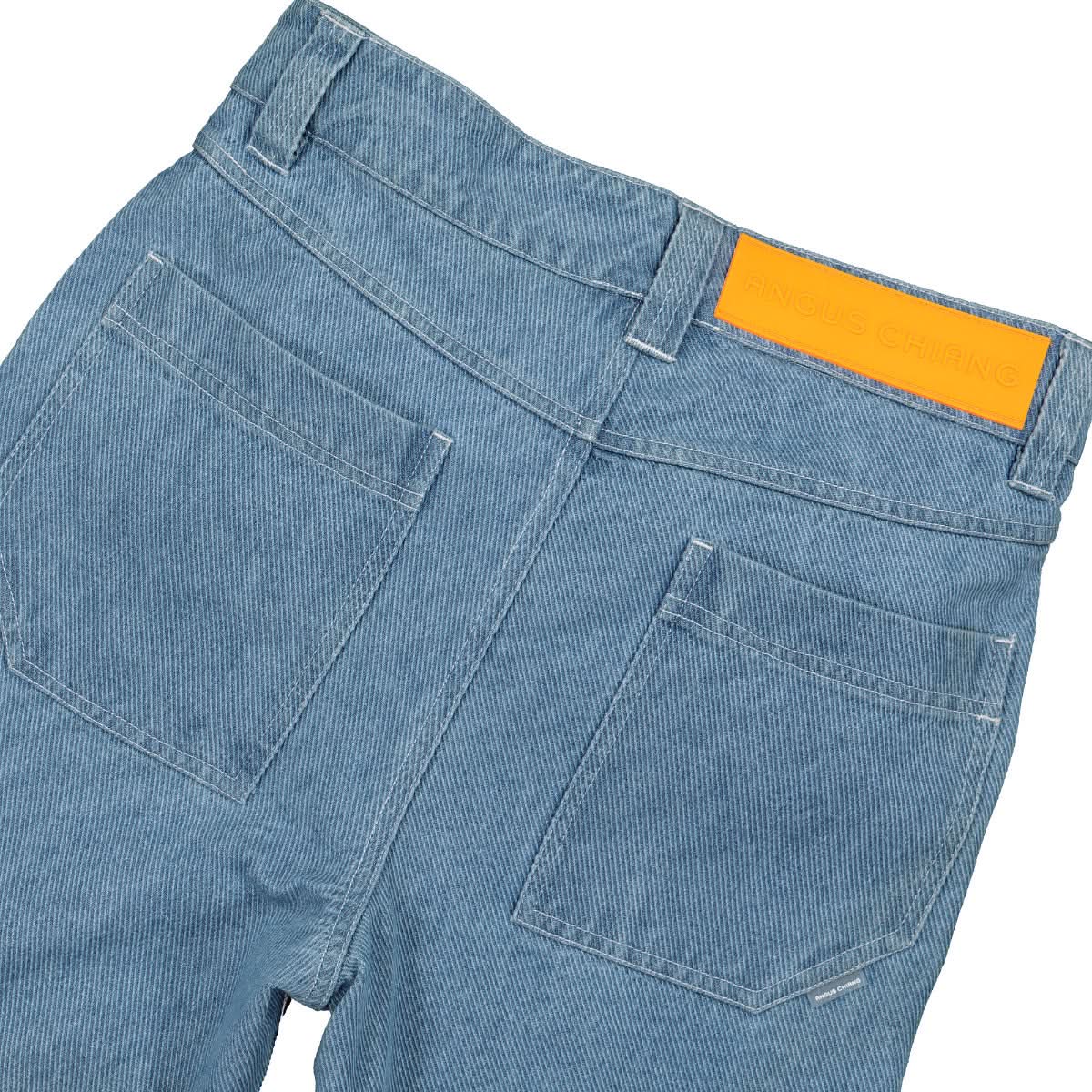 Angus Chiang Classic Straight Jeans Blue Detail view 4 | Gate