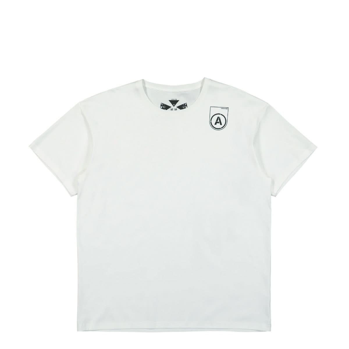 Acronym Mercerized Short Sleeve T-Shirt White Detail view 1 | Gate