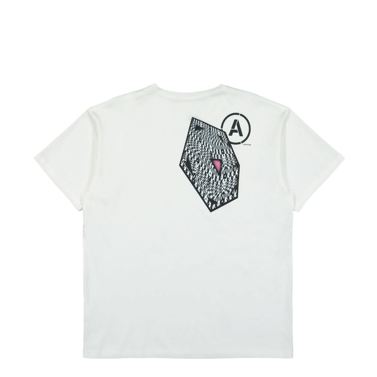 Acronym Mercerized Short Sleeve T-Shirt White Detail view 2 | Gate