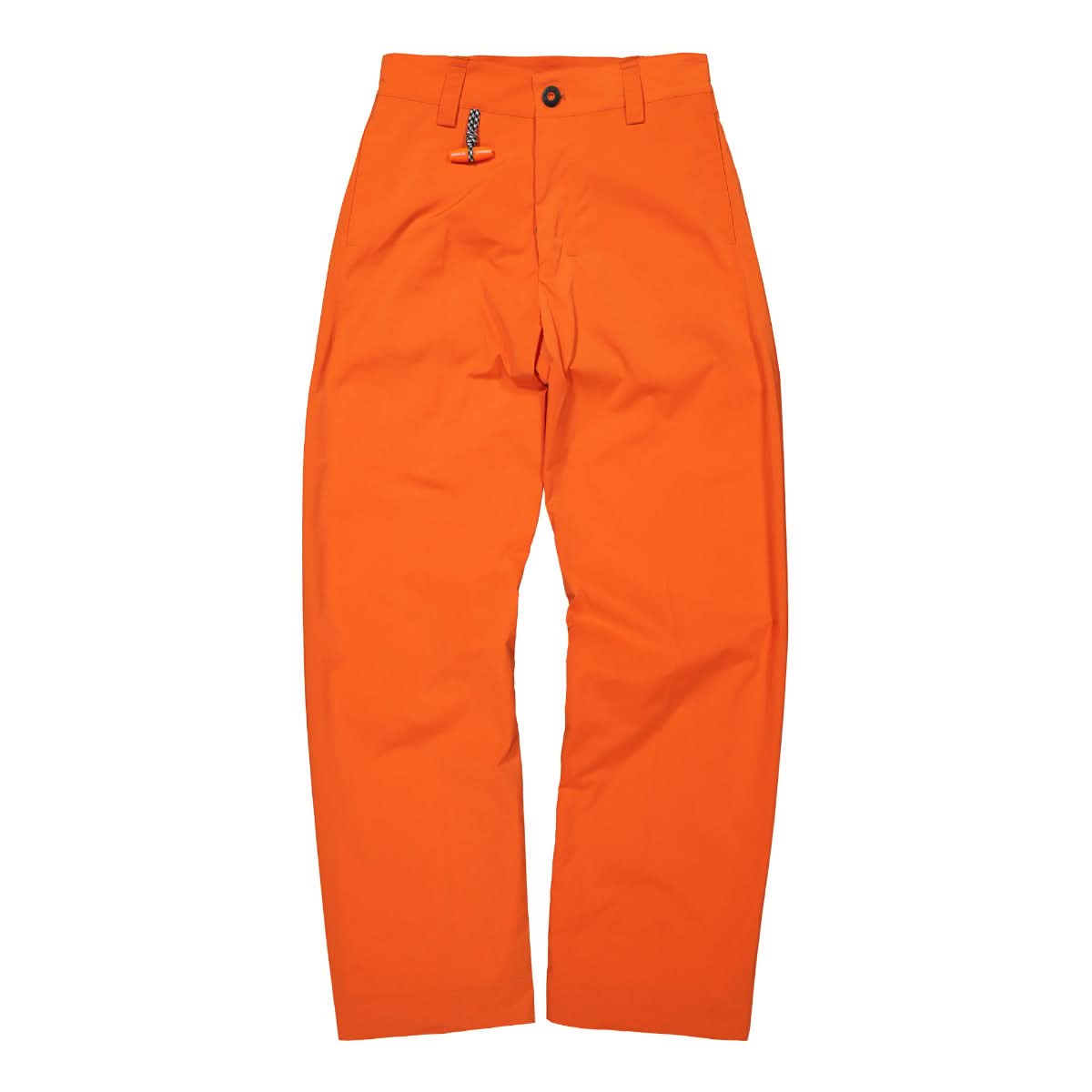 Angus Chiang Straight Suit Pants Orange Detail view 1 | Gate