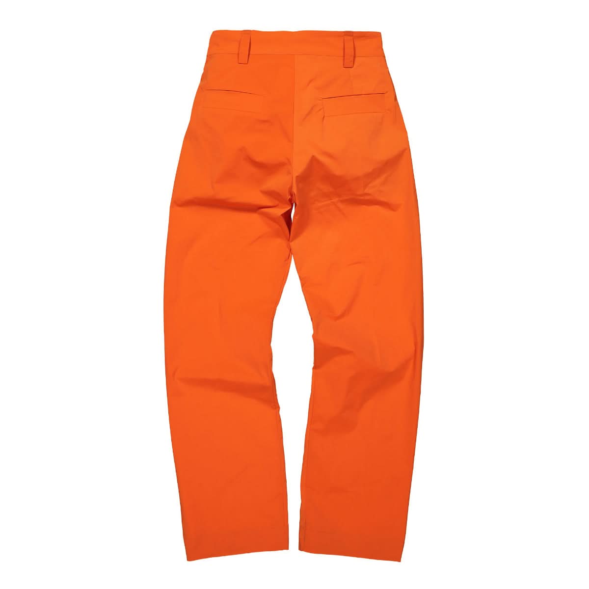 Angus Chiang Straight Suit Pants Orange Detail view 2 | Gate