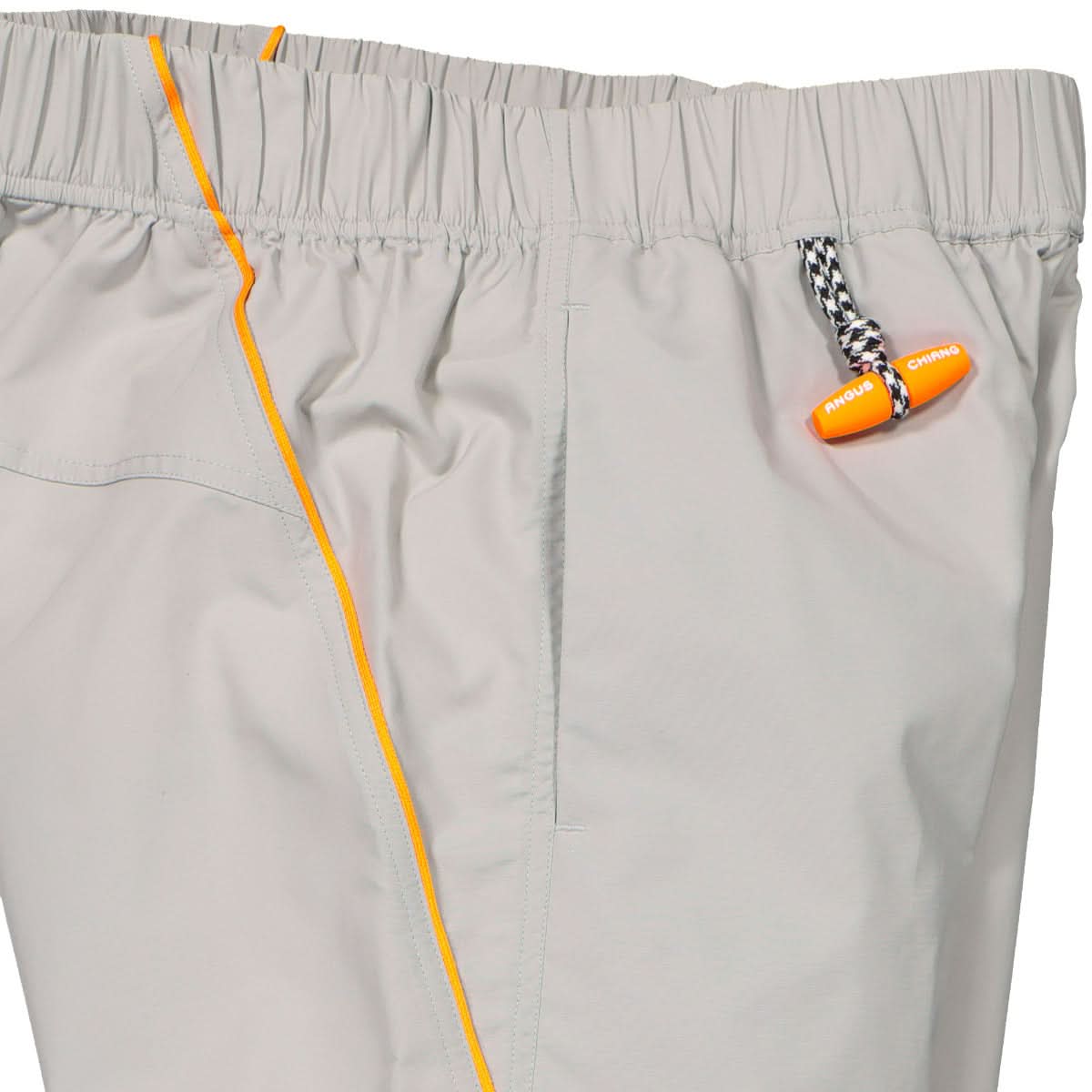 Angus Chiang Splice Windbreaker Trousers Grey Detail view 4 | Gate