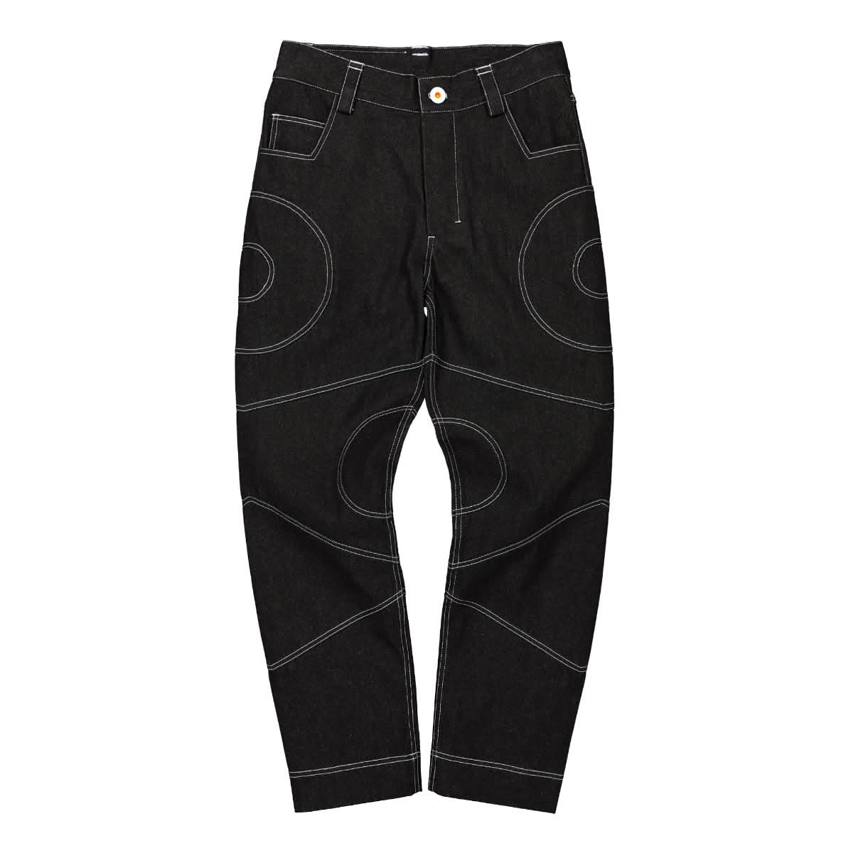 Angus Chiang Hit Music Splice Jeans Black Detail view 1 | Gate