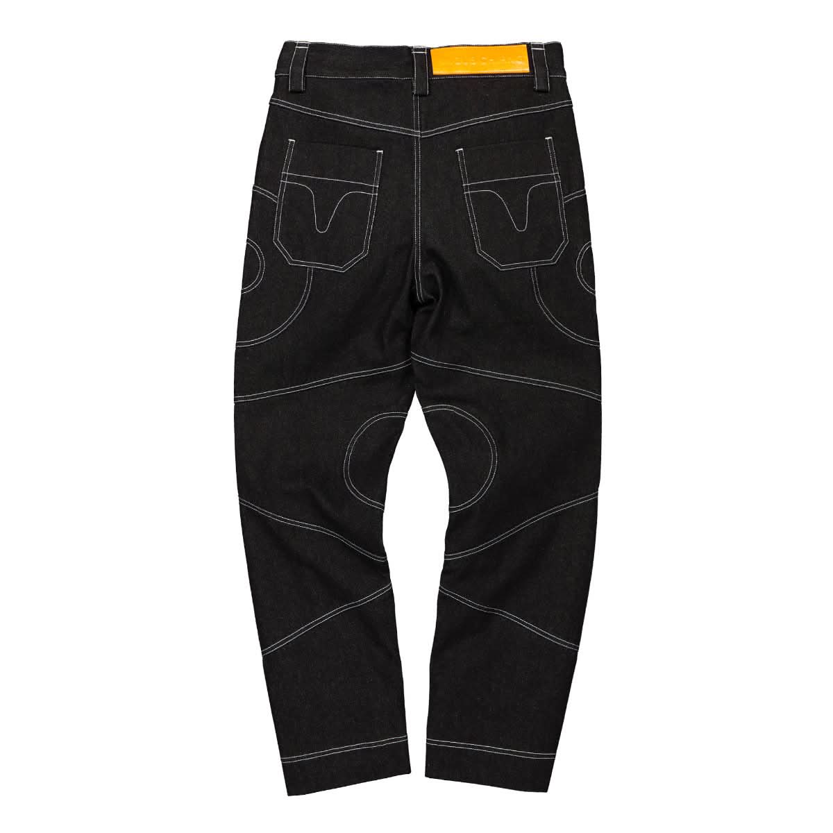 Angus Chiang Hit Music Splice Jeans Black Detail view 2 | Gate