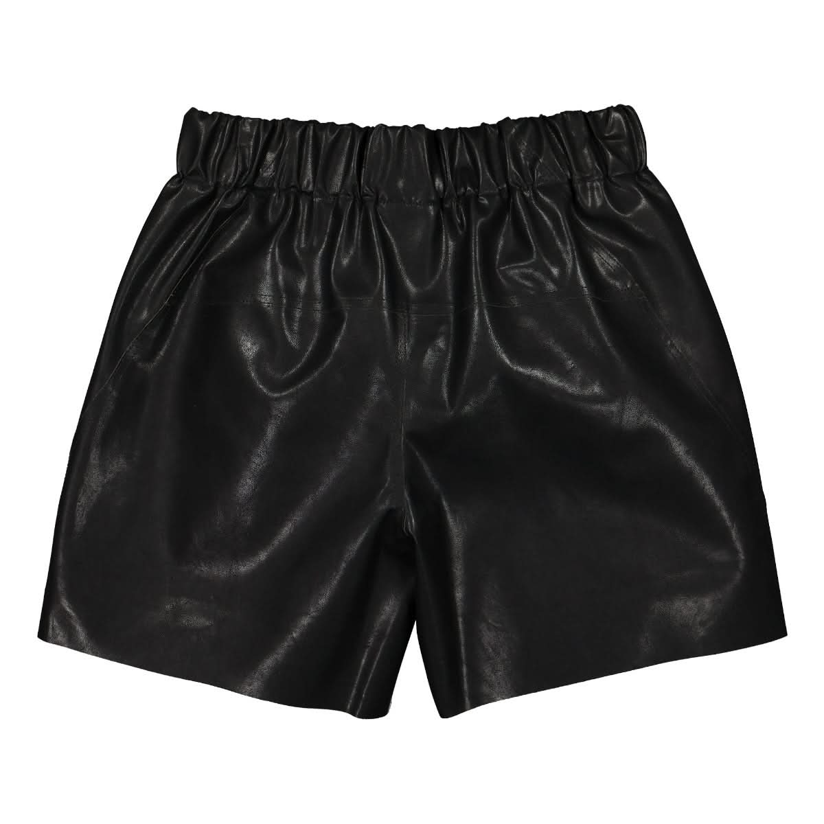 Angus Chiang Splice Windbreaker Shorts Black Detail view 2 | Gate