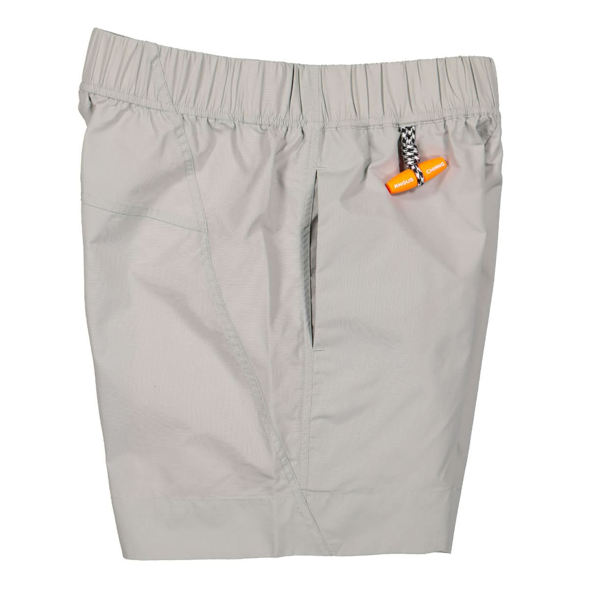 Angus Chiang Splice Windbreaker Shorts Grey Detail view 3 | Gate